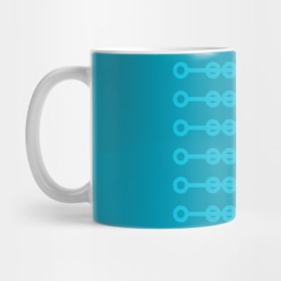 In line with design Mug